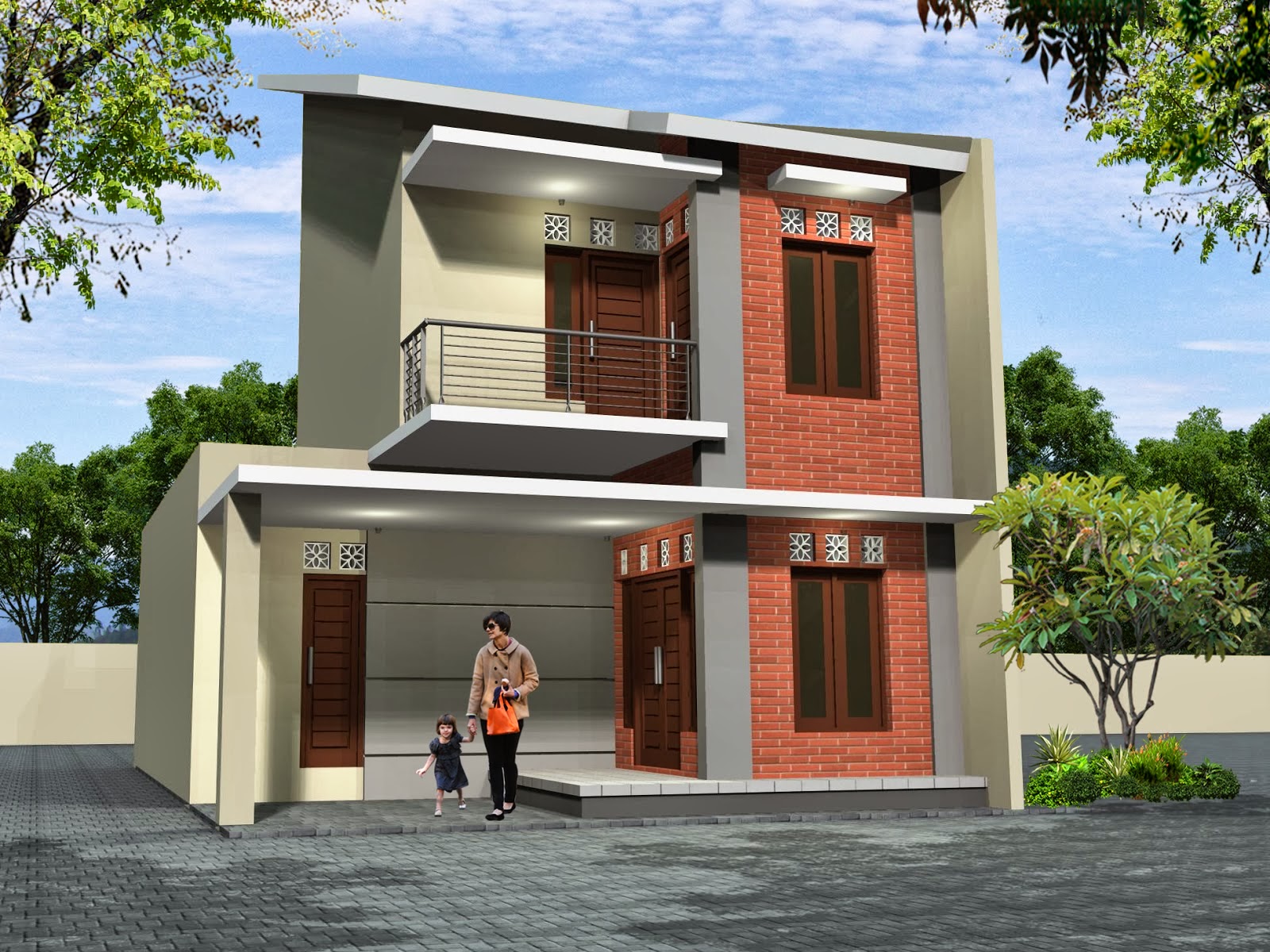 Detail Rumah Semi Tingkat Nomer 54