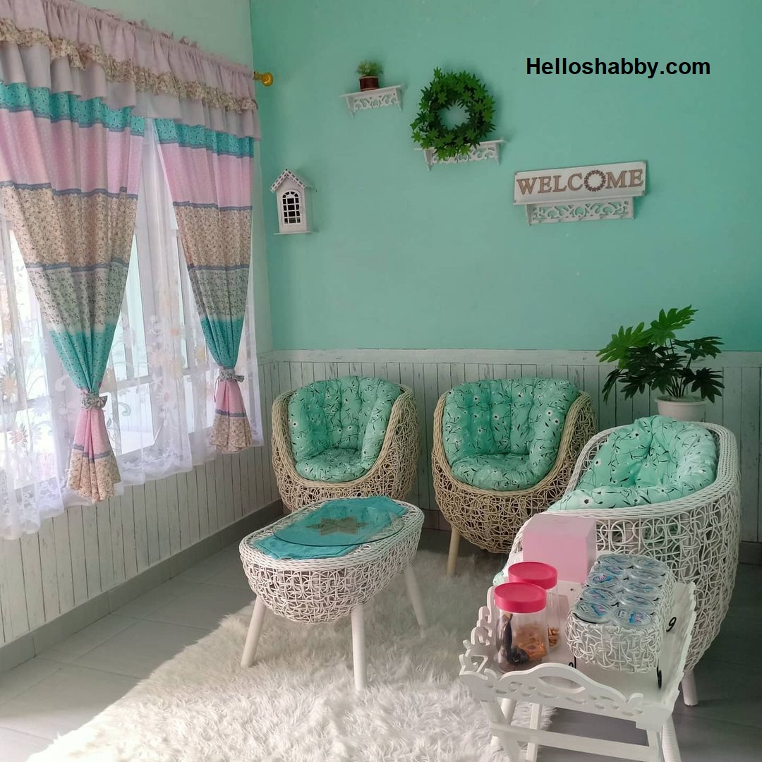 Detail Rumah Shabby Hijau Nomer 26