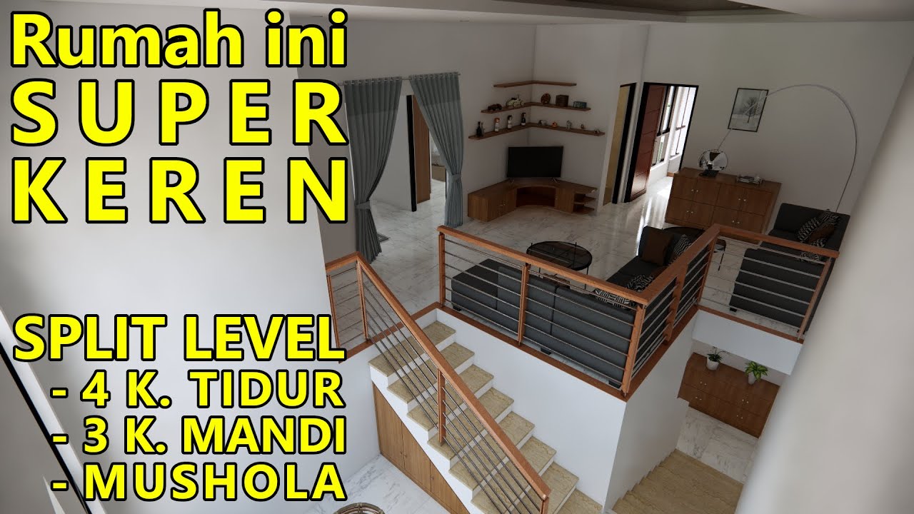 Detail Rumah Split Level 1 Lantai Nomer 19