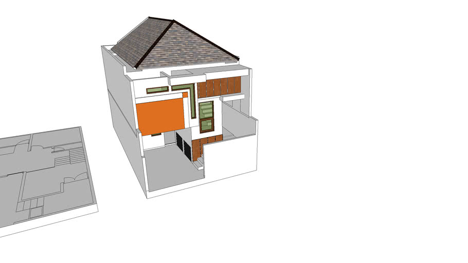 Detail Rumah Split Level 1 Lantai Nomer 45