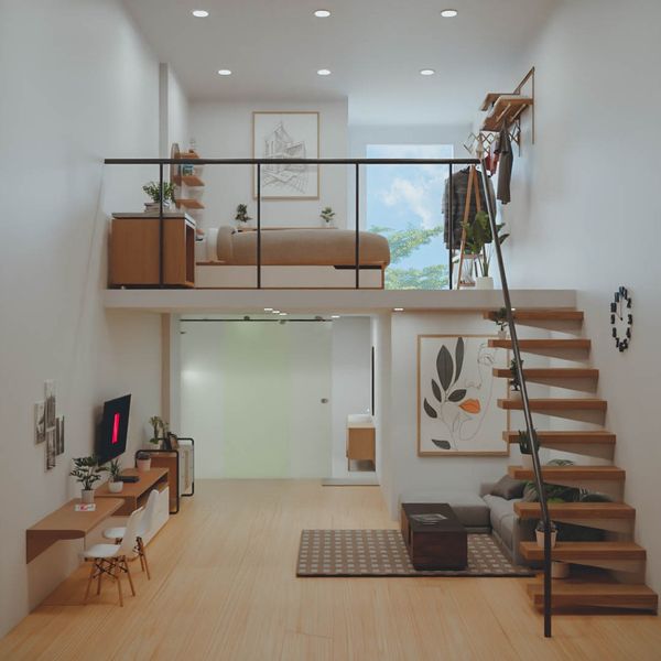 Detail Rumah Split Level 1 Lantai Nomer 52
