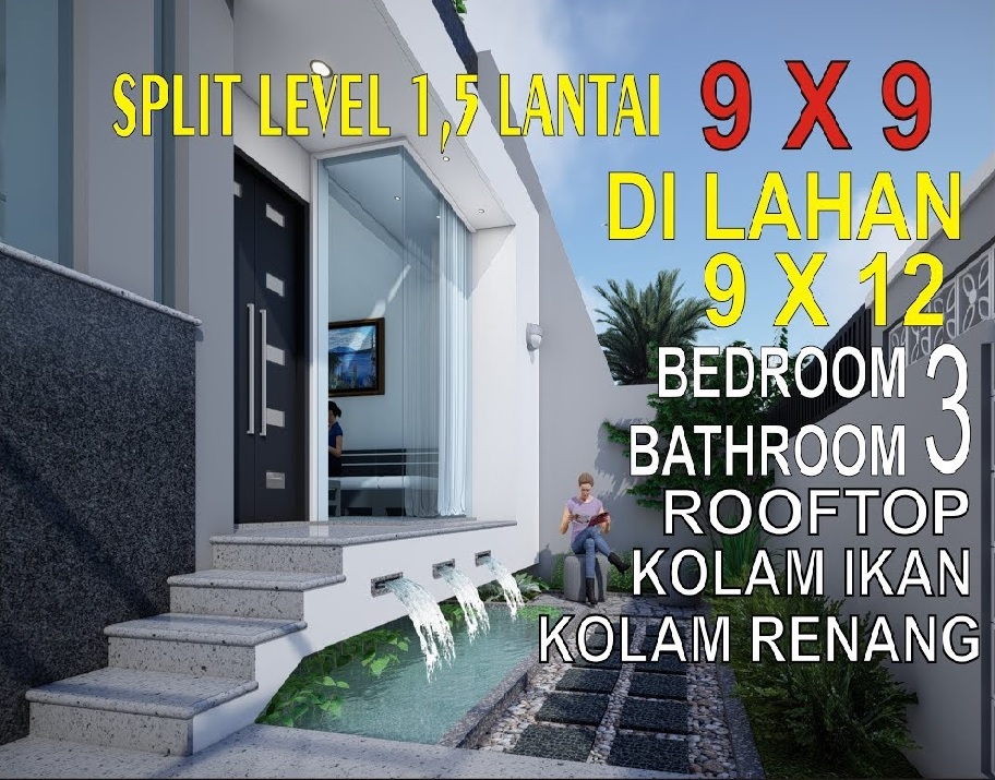 Detail Rumah Split Level 15 Lantai Nomer 23
