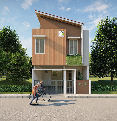 Detail Rumah Split Level Nomer 4