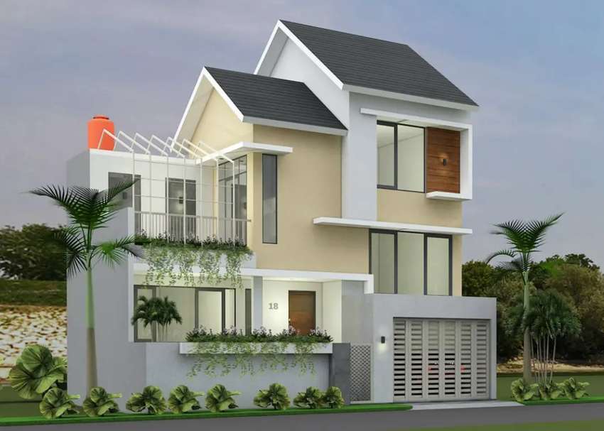 Detail Rumah Split Level Nomer 30