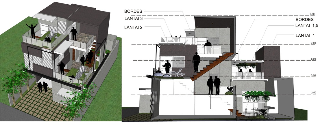 Detail Rumah Split Level Nomer 35