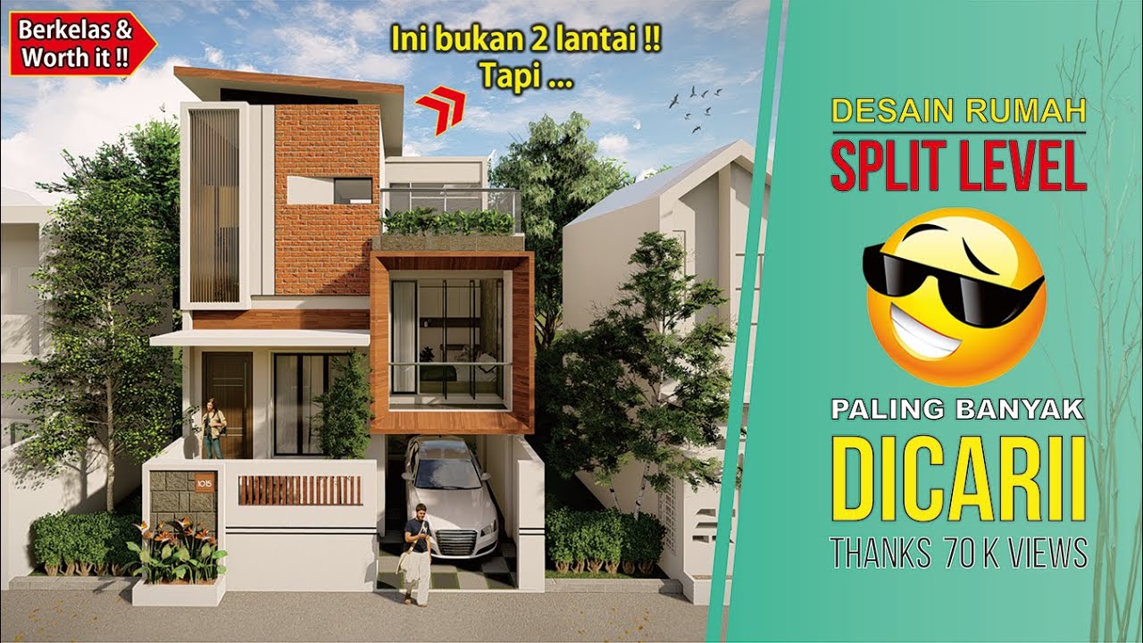 Detail Rumah Split Level Nomer 38