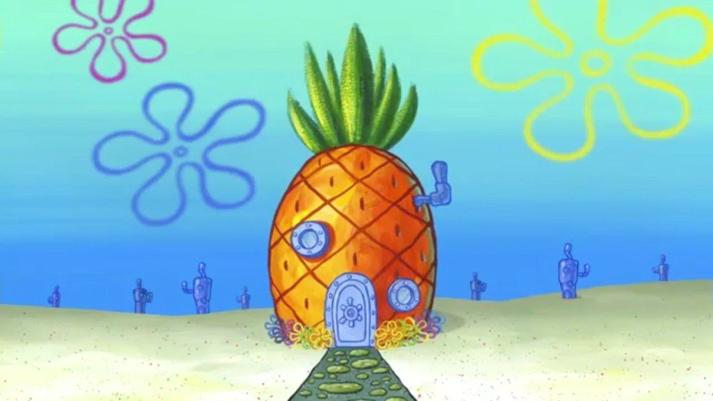 Detail Rumah Spongebob Patrick Dan Squidward Nomer 11