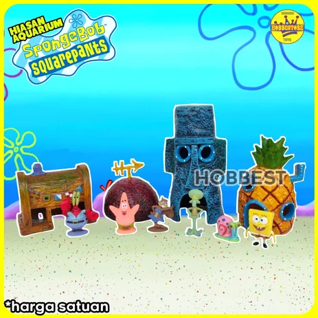 Detail Rumah Spongebob Patrick Dan Squidward Nomer 46