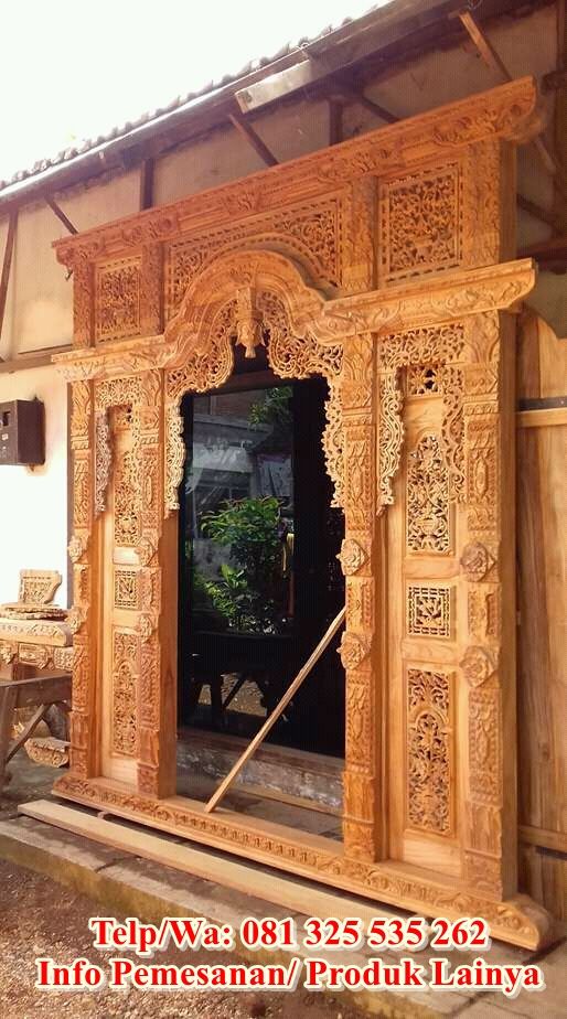 Detail Rumah Style Bali Pintu Gebyok Nomer 16