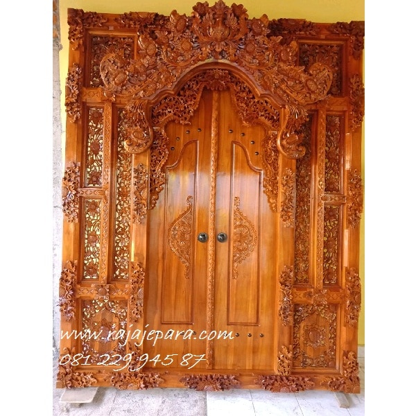 Detail Rumah Style Bali Pintu Gebyok Nomer 18