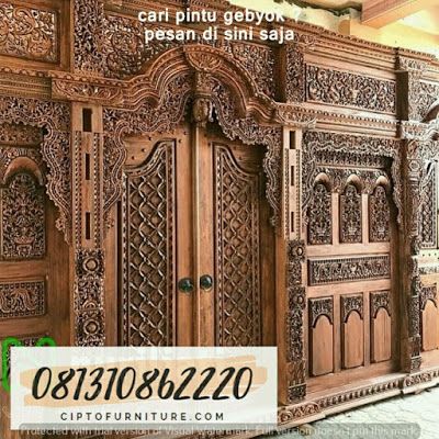 Detail Rumah Style Bali Pintu Gebyok Nomer 44