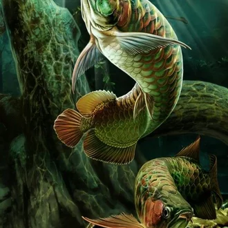 Detail Wallpaper Ikan Arwana Nomer 38