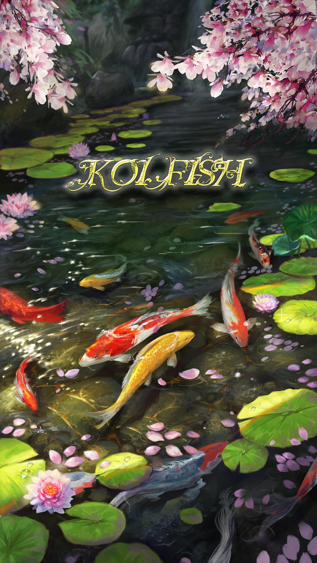 Detail Wallpaper Ikan Koi Hidup Nomer 6