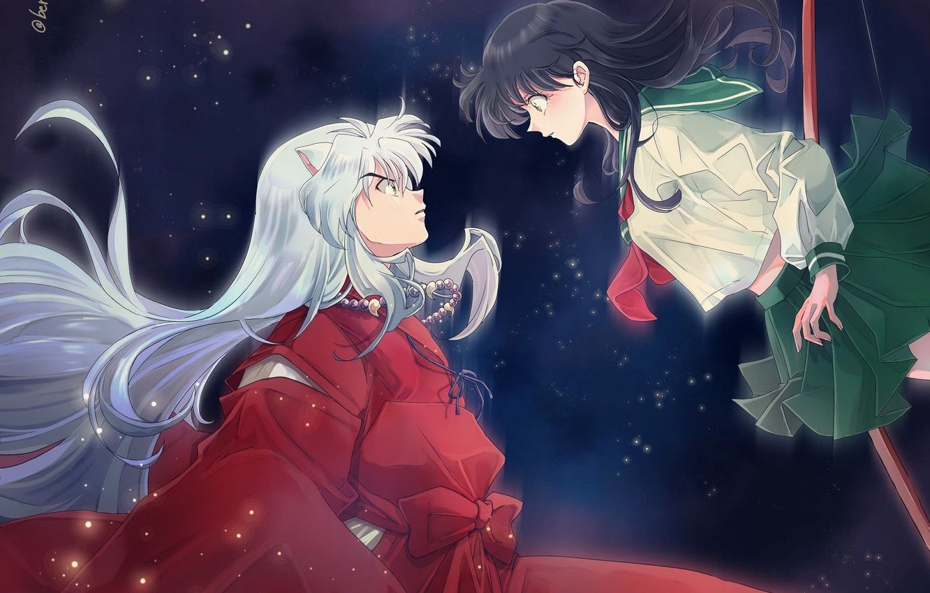 Detail Wallpaper Inuyasha Dan Kagome Nomer 2