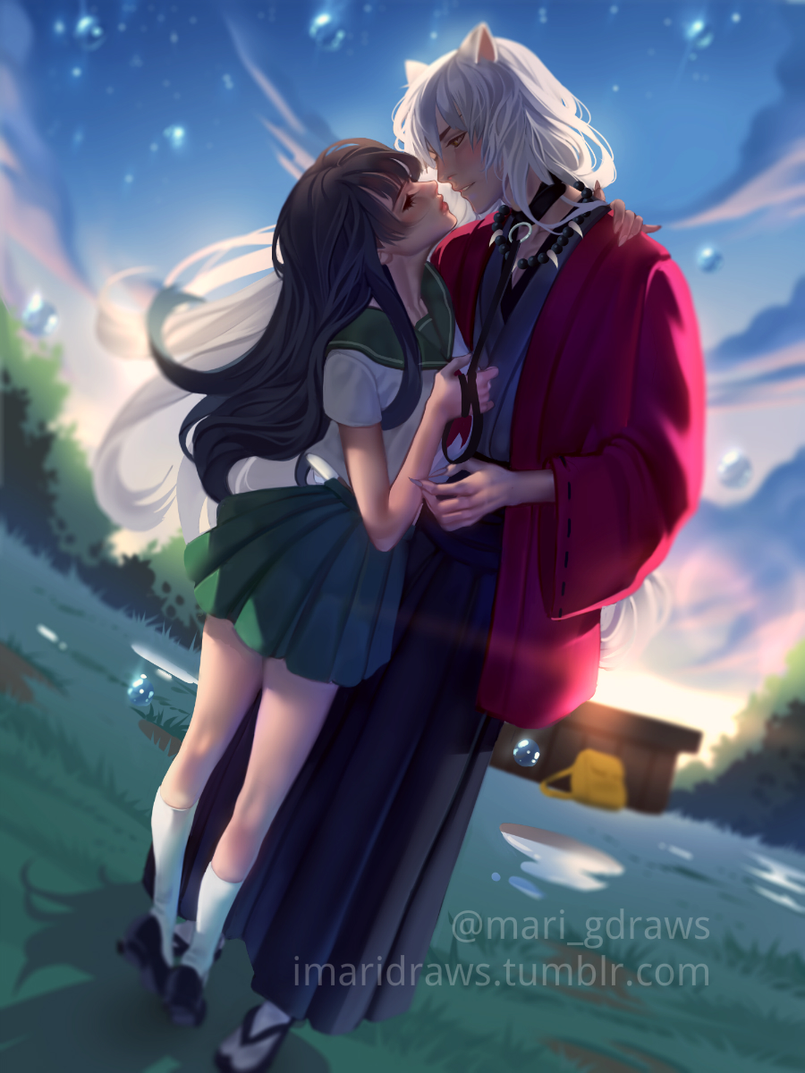 Detail Wallpaper Inuyasha Dan Kagome Nomer 28