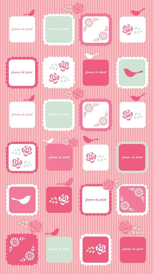 Detail Wallpaper Iphone 5 Pink Nomer 37