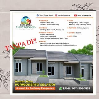 Detail Rumah Subsidi Purwokerto 2019 Nomer 38