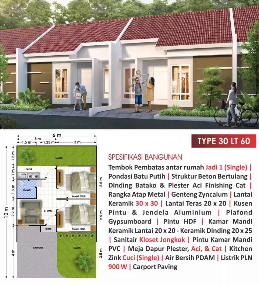 Detail Rumah Subsidi Yogyakarta Nomer 39