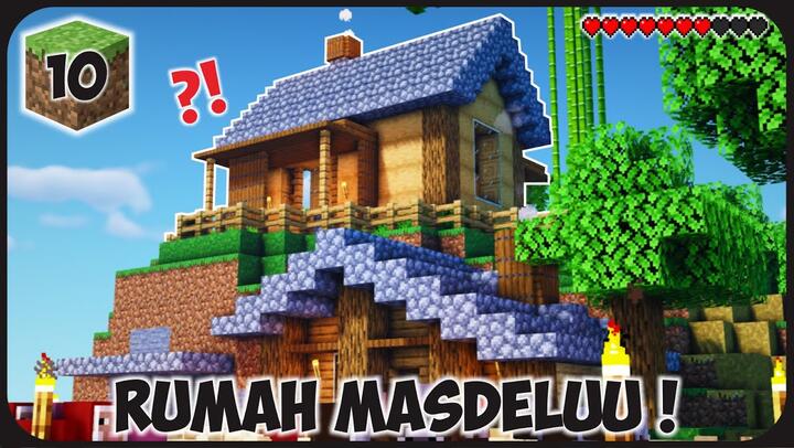 Detail Rumah Survival Minecraft Nomer 21