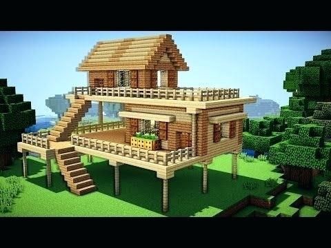 Detail Rumah Survival Minecraft Nomer 26