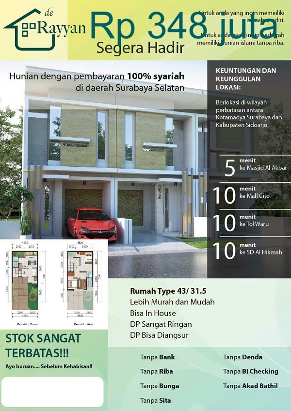 Detail Rumah Syariah Surabaya Nomer 5