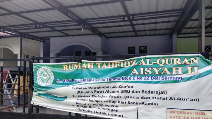 Detail Rumah Tahfidz Di Medan Nomer 6