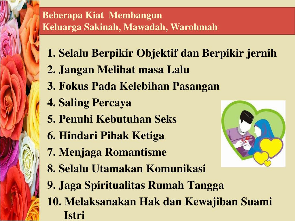 Detail Rumah Tangga Sakinah Mawadah Warohmah Nomer 29