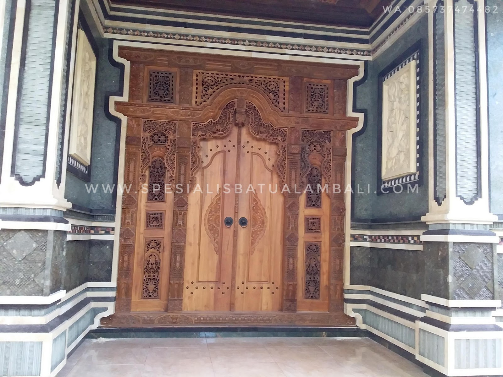 Detail Rumah Tempelan Batu Alam Nomer 6