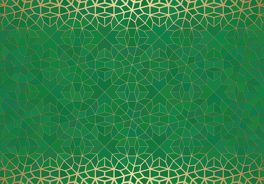 Detail Wallpaper Islamic Green Nomer 5