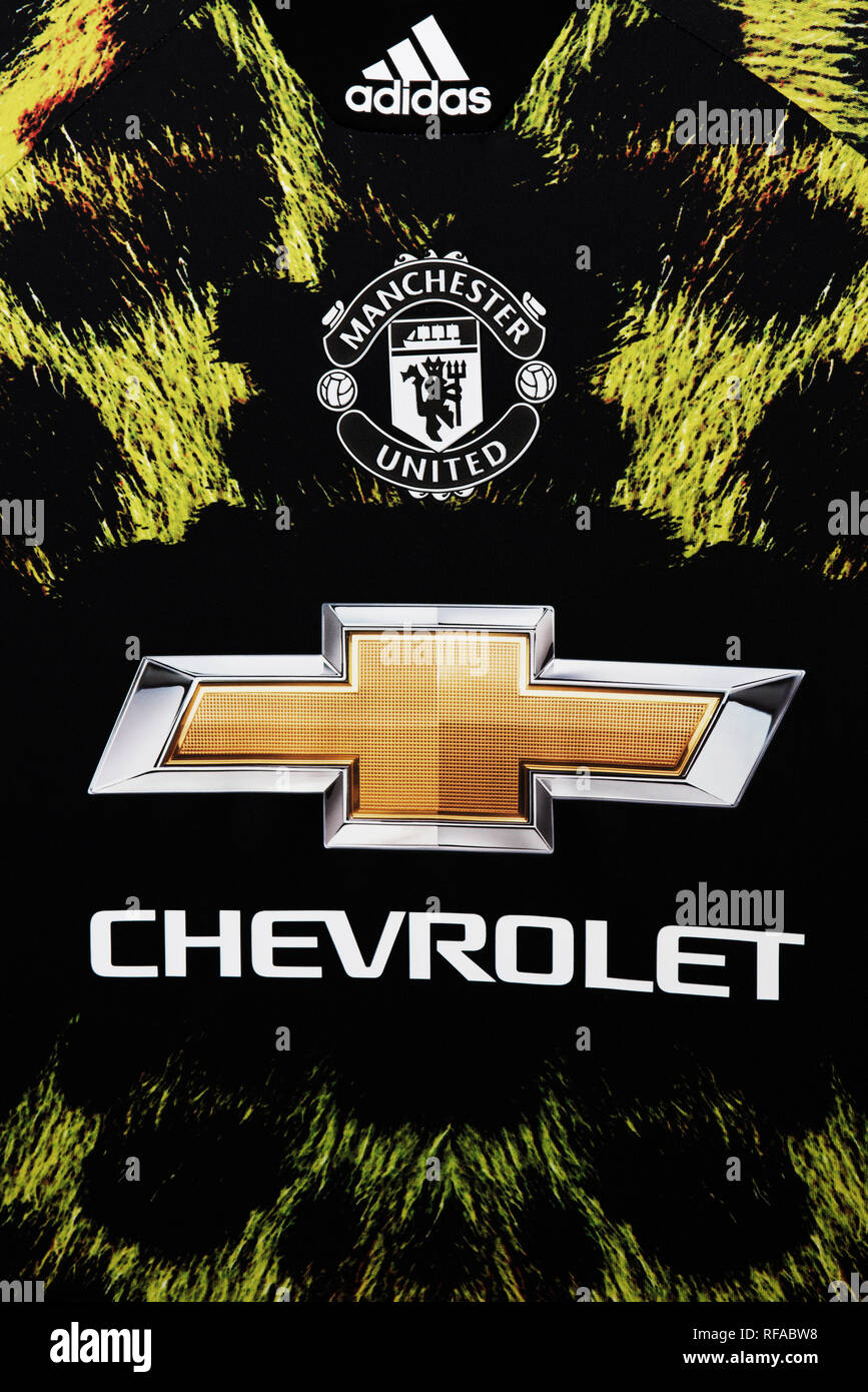 Detail Wallpaper Jersey Manchester United Nomer 45