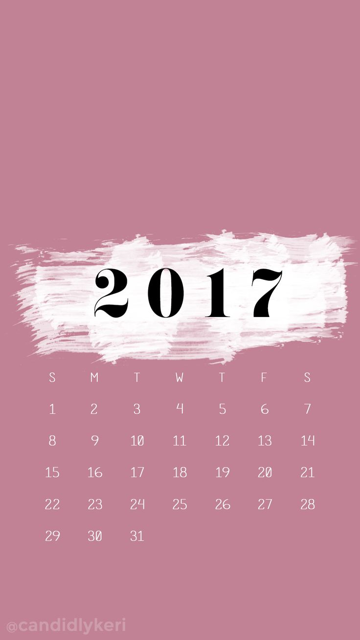 Detail Wallpaper Kalender 2017 Nomer 2