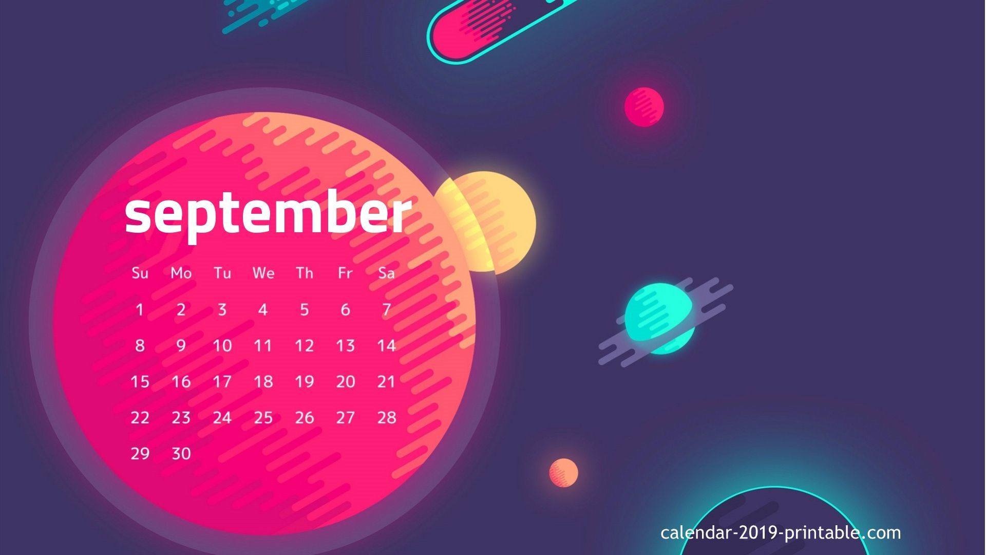 Detail Wallpaper Kalender 2019 Nomer 28