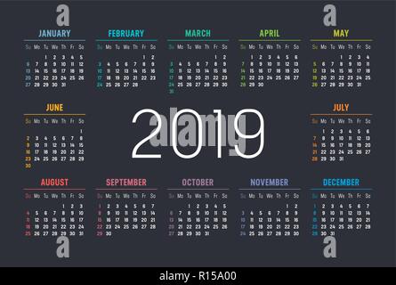 Detail Wallpaper Kalender 2019 Nomer 33