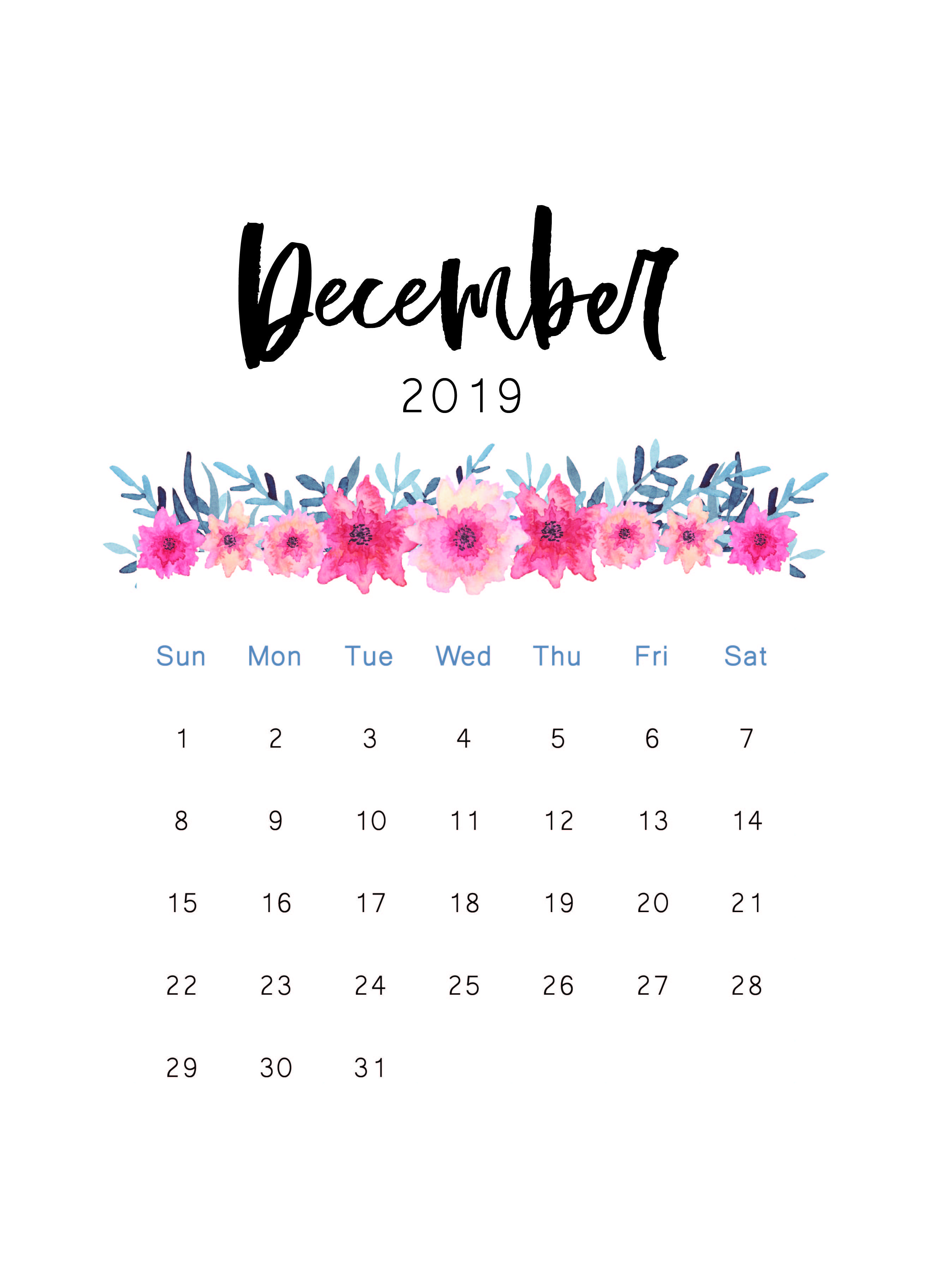 Detail Wallpaper Kalender 2019 Nomer 7