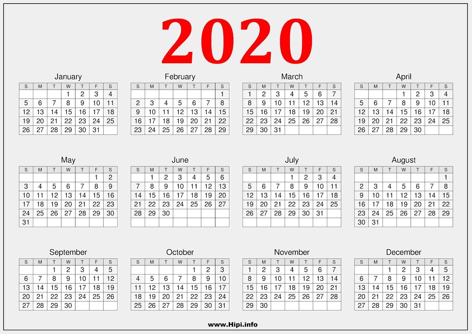 Detail Wallpaper Kalender 2020 Nomer 7