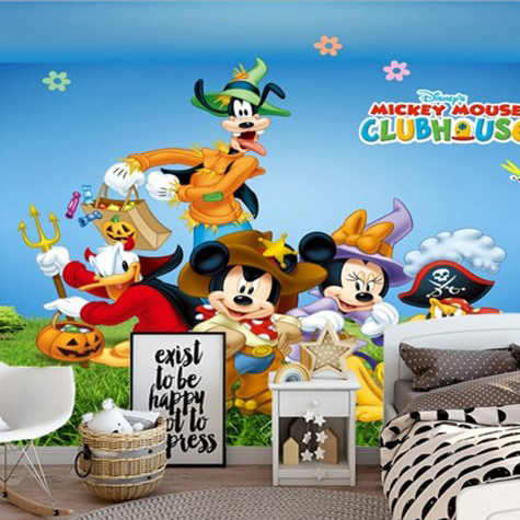 Detail Wallpaper Kamar Mickey Mouse Nomer 17