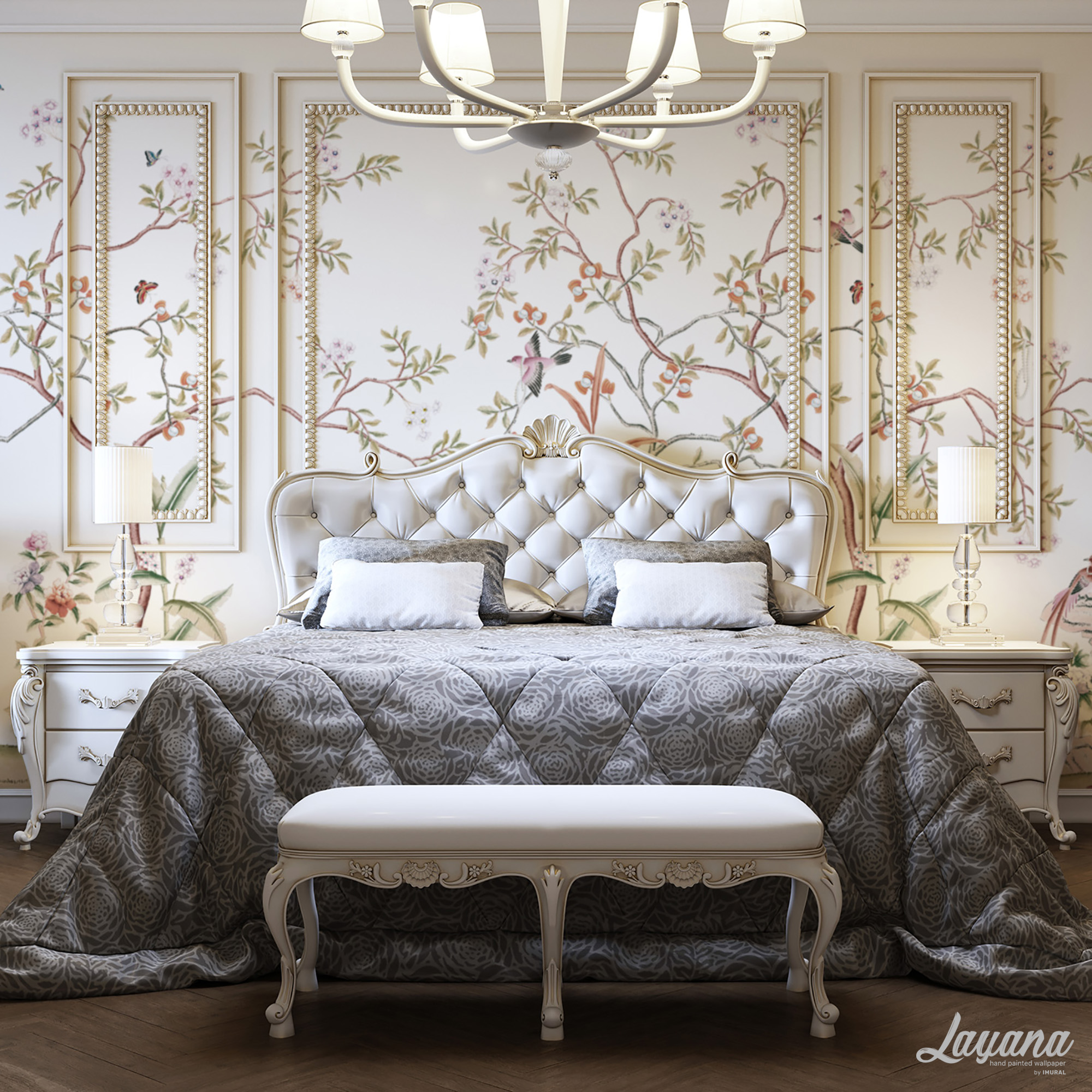 Detail Wallpaper Kamar Tidur Elegan Nomer 29