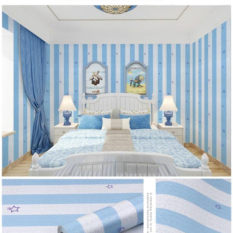 Detail Wallpaper Kamar Tidur Warna Biru Nomer 18