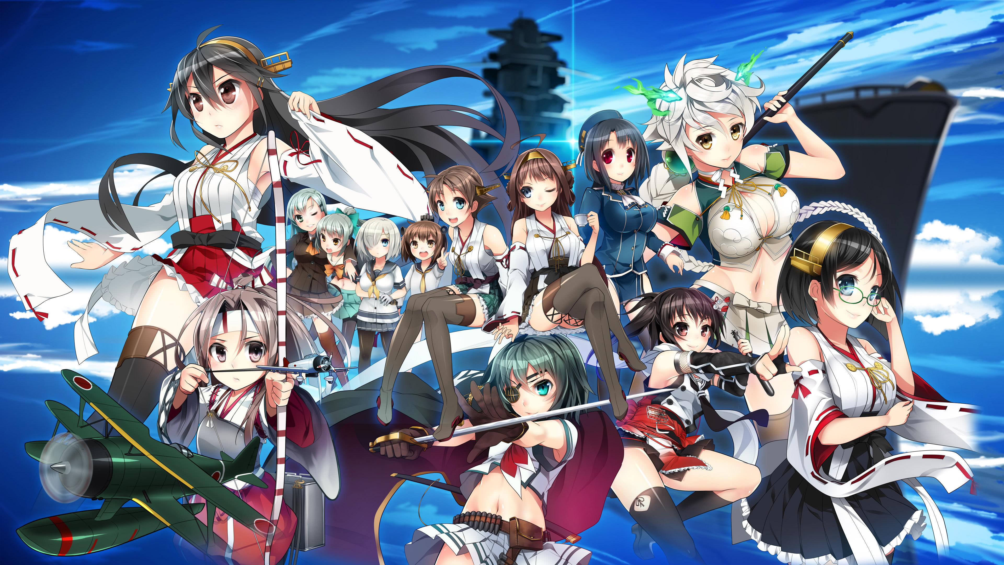 Detail Wallpaper Kantai Collection Nomer 17