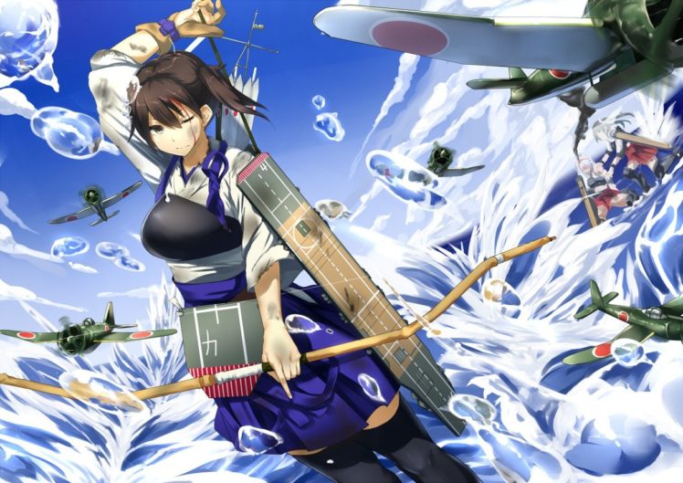 Detail Wallpaper Kantai Collection Nomer 27