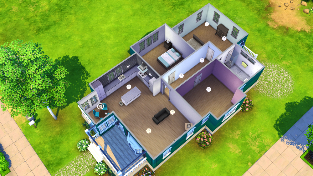 Detail Rumah The Sims Nomer 34