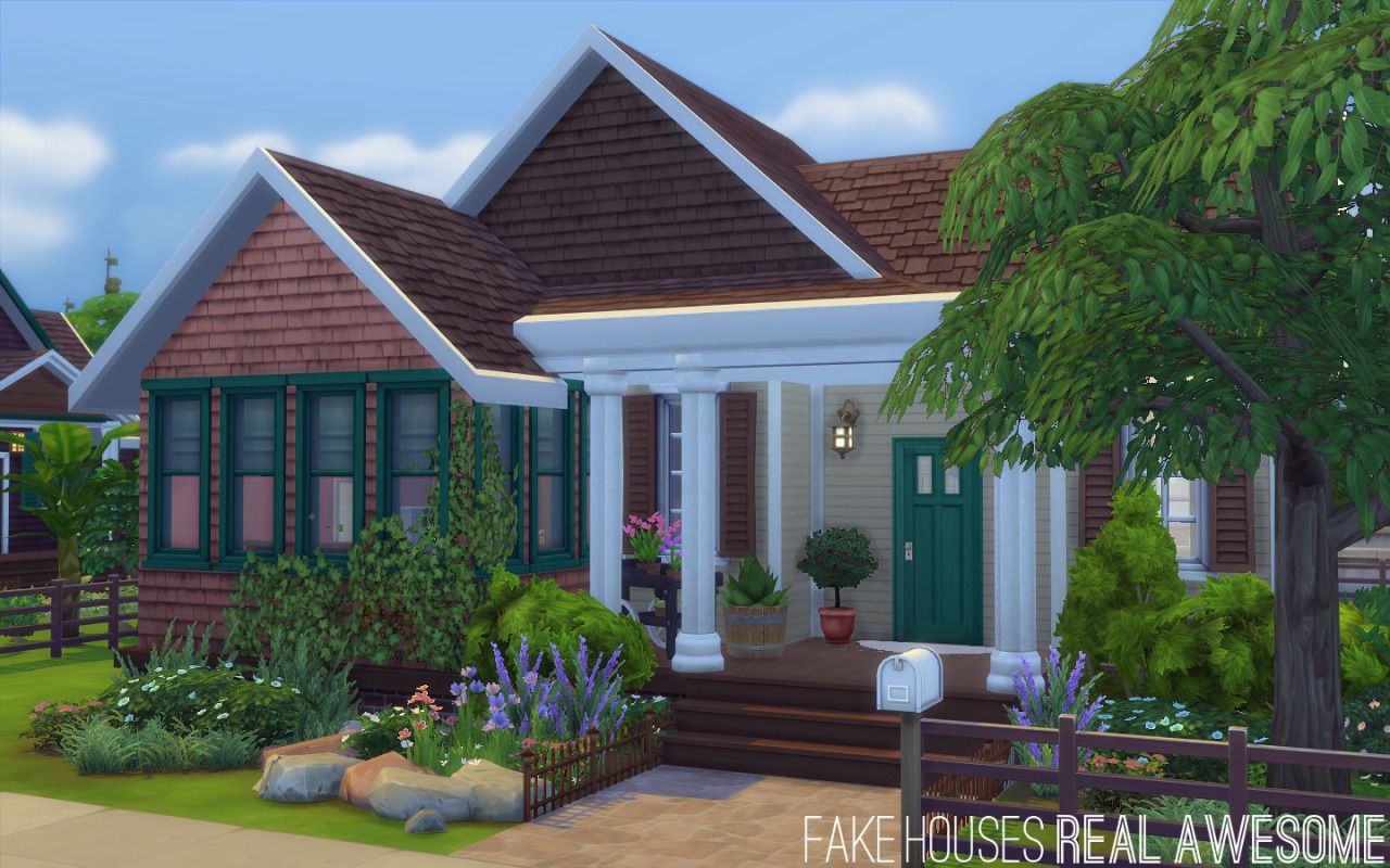 Detail Rumah The Sims 4 Nomer 14
