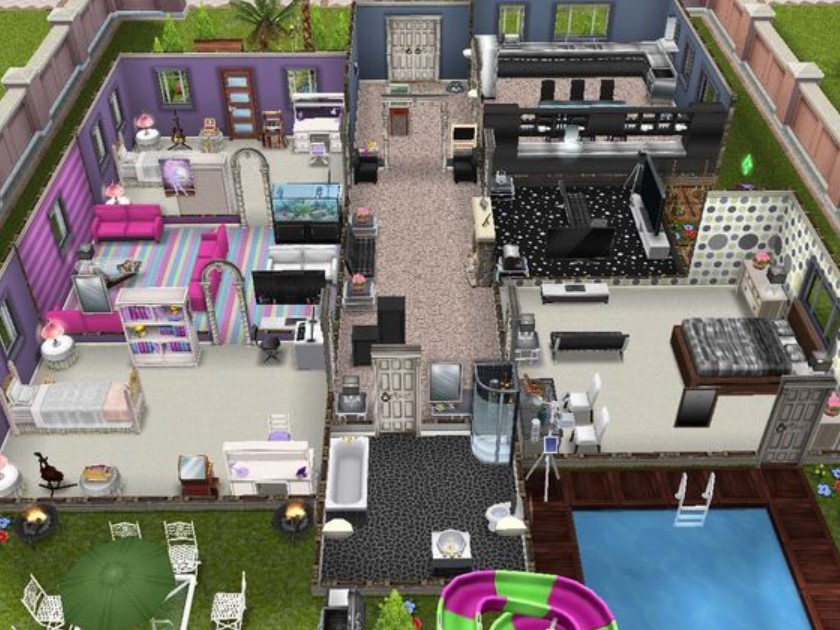 Detail Rumah The Sims 4 Nomer 40