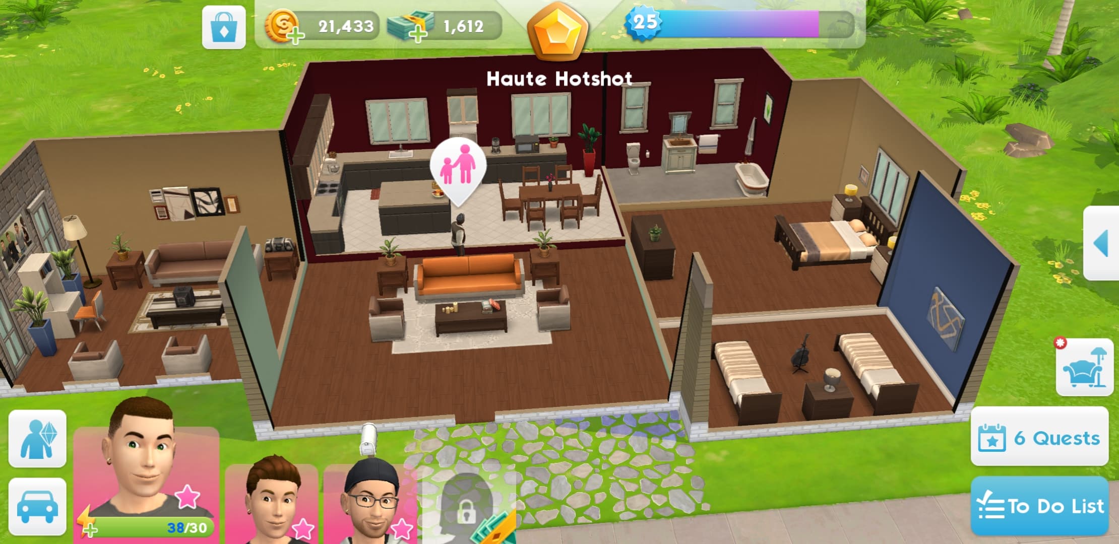 Detail Rumah The Sims Mobile Nomer 17