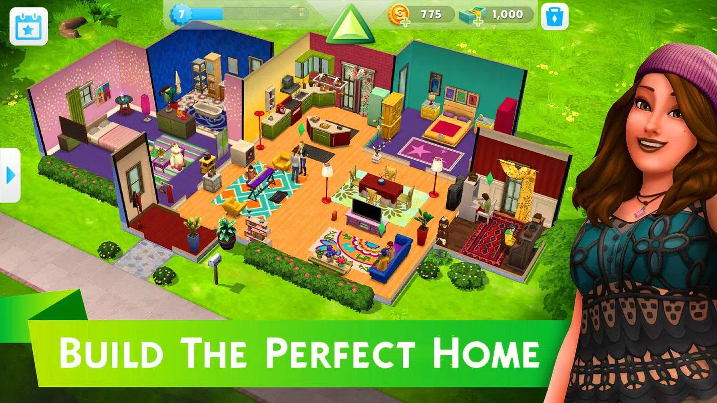 Detail Rumah The Sims Mobile Nomer 32