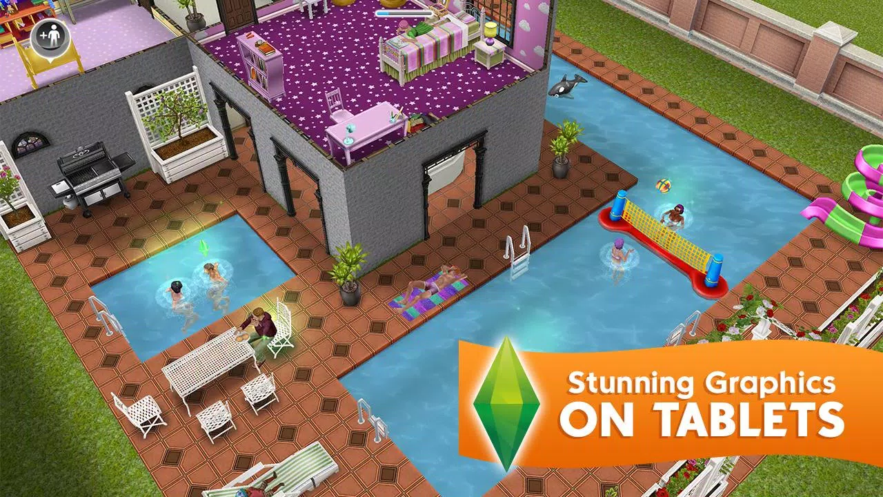 Detail Rumah The Sims Mobile Nomer 42