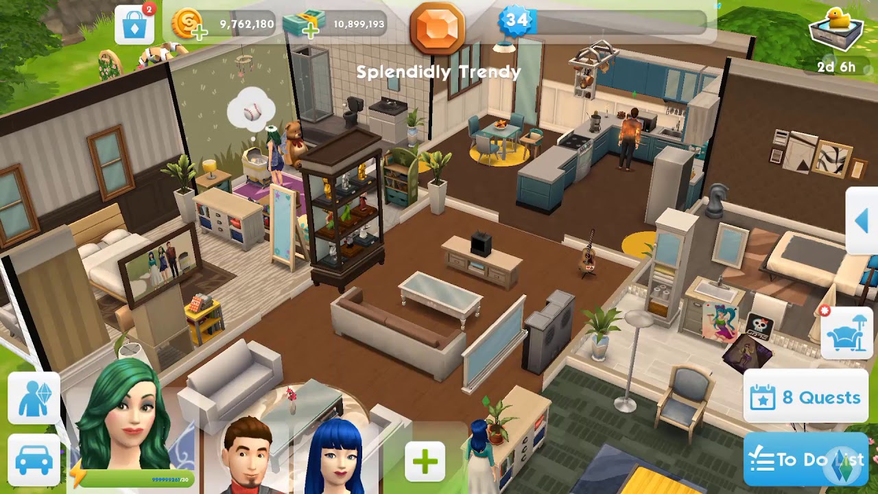 Detail Rumah The Sims Mobile Nomer 7