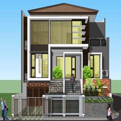 Detail Rumah Tiga Lantai Nomer 47