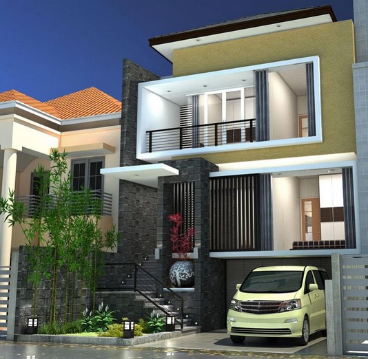 Detail Rumah Tiga Tingkat Nomer 22