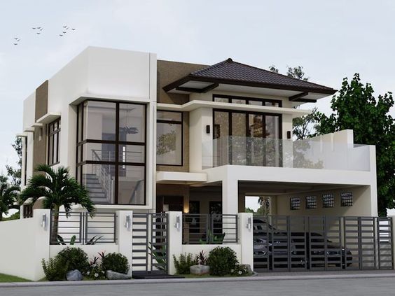 Detail Rumah Tingkat 3 Minimalis Nomer 42